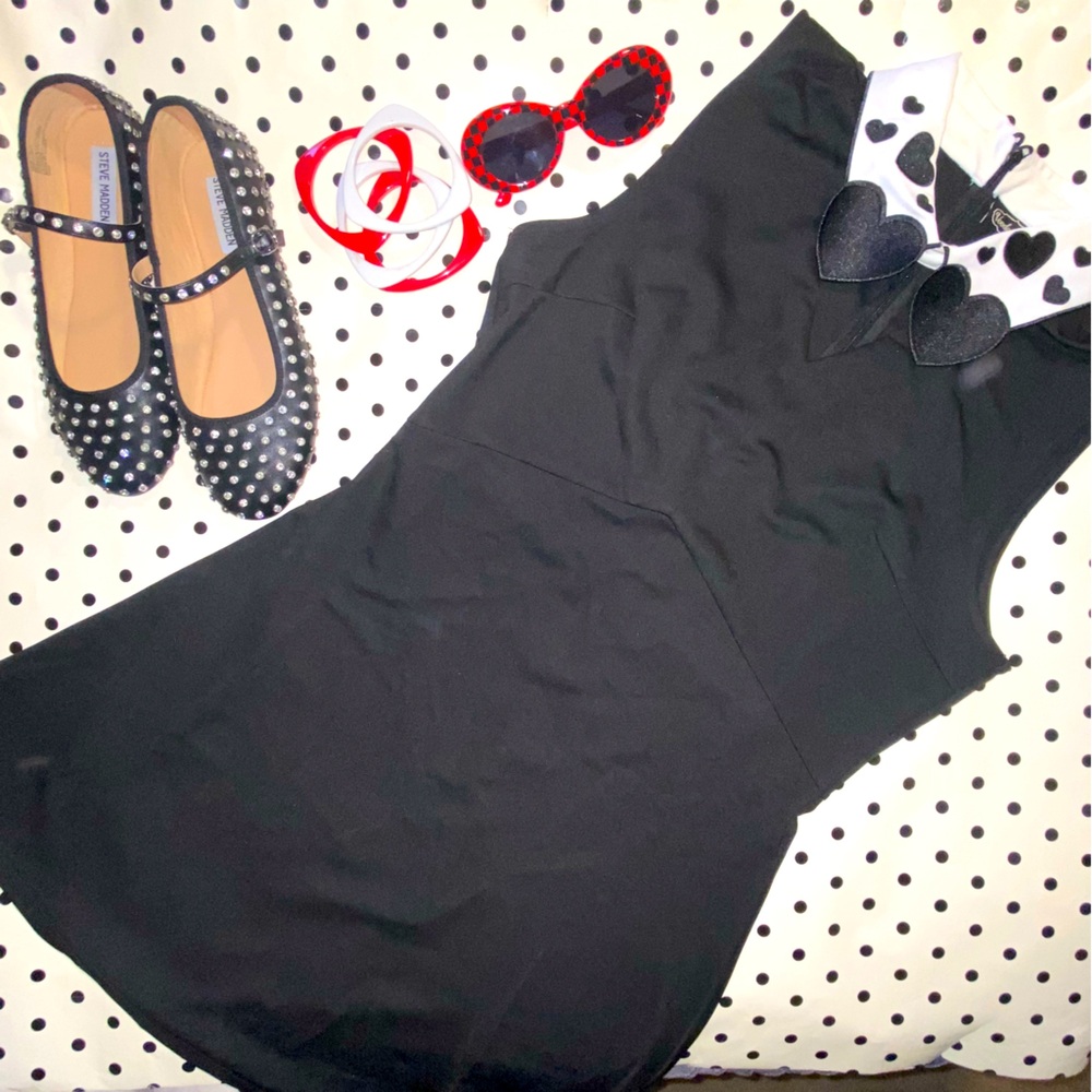 NWT Voodoo Vixen Heart Collar Muni Dress Sz XL